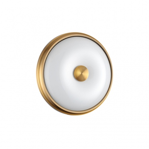 ODEON LIGHT 4956/2 WALLI ODL22 465 античн.бронза/металл/белый/стекло Настенно-потолочн.светильн. E14 2*40W PELOW