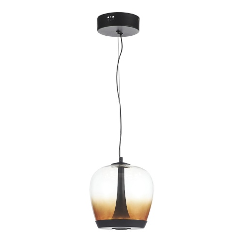 SL6014.413.01 Светильник подвесной ST-Luce Черный/Коричневый, Черный LED 1*17W 3000K