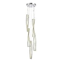 SL6205.103.05 Светильник подвесной ST-Luce Хром/Прозрачный LED 1*55W 3000K