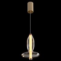 Светильник подвесной Crystal Lux QUASAR SP10W LED AMBER
