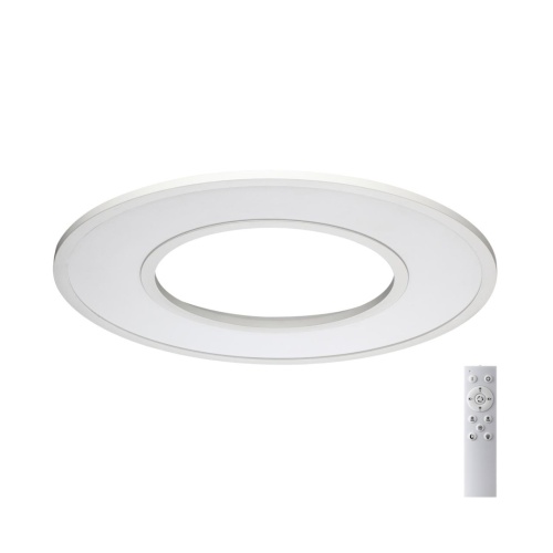 SONEX 7718/52L MITRA LED SN 000 Светильник металл/акрил/белый LED 52Вт 3000-6500К D590 IP20 пульт ДУ ALTAIR