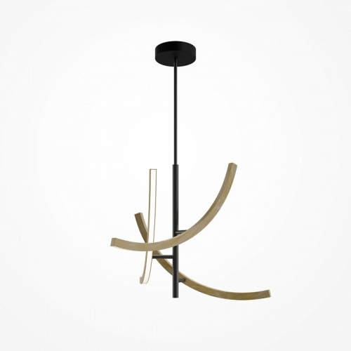 Люстра на штанге Maytoni Wabi MOD428PL-L27BK фото 3