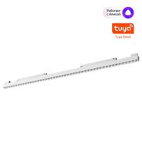 NOVOTECH 359638 SHINO NT25 144 белый Трековый низковольт. св-к диммир. со сменой цв.температуры, пульт ДУ/Tuya Smart Life IP20 LED 45W 48V 3000-6000K FLUM