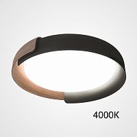 Потолочный светильник ADDA Black/Wood