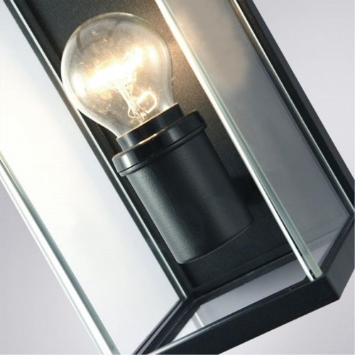 Уличный настенный светильник Arte Lamp POT A1631AL-1BK фото 3