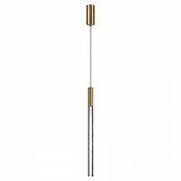 ODEON LIGHT 6679/4L L-VISION ODL24 237 Подвесной светильник античная бронза/металл/хрусталь IP20 LED 4W 240Лм 4000K ALETTA