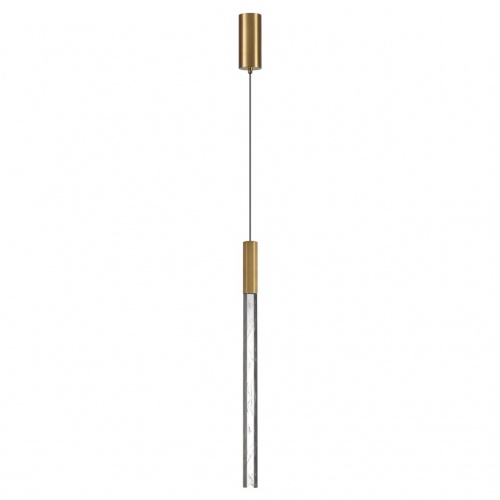 ODEON LIGHT 6679/4L L-VISION ODL24 237 Подвесной светильник античная бронза/металл/хрусталь IP20 LED 4W 240Лм 4000K ALETTA