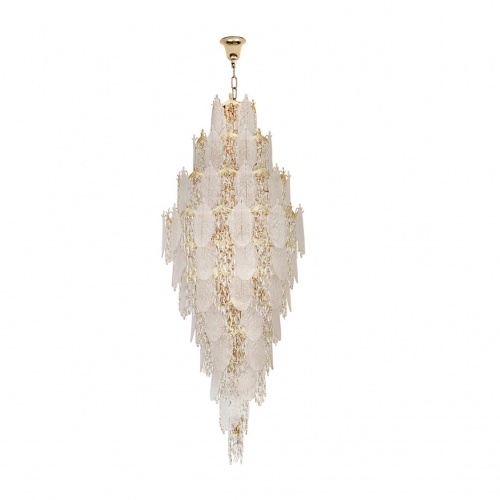 ODEON LIGHT 5049/54 HALL (В 3-х КОРОБКАХ) ODL24 611 золото/прозрачный/металл/хрусталь/стекло Люстра E14 54*25W TEARS