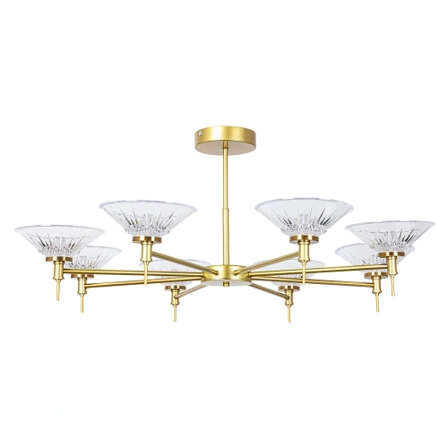 Люстра на штанге Arte Lamp ALESSIA A2076PL-8GO Люстра на штанге Arte Lamp ALESSIA A2076PL-8GO