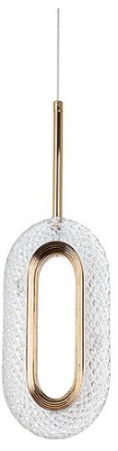 Подвесной светильник Arte Lamp Ovale A2489SP-1GO Подвесной светильник Arte Lamp Ovale A2489SP-1GO