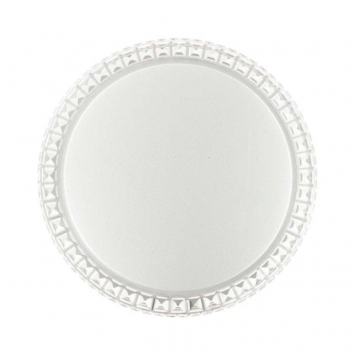 SONEX 2036/EL PALE SN 197 Светильник пластик/белый/прозрачный LED 72Вт 3000-6300K D500 IP43 пульт ДУ BRISA