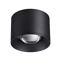 NOVOTECH 358652 OVER NT21 444 черный Светильник накладной светодиодный IP20 LED 4000К 12W 220V PATERA