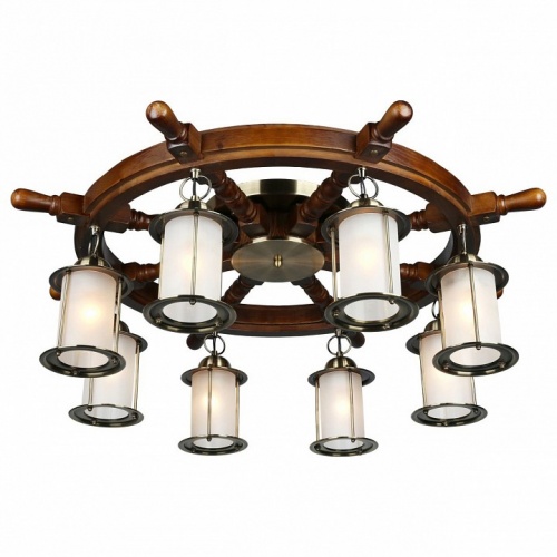 Потолочная люстра Omnilux Ferro OML-50307-08 Потолочная люстра Omnilux Ferro OML-50307-08