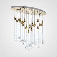 Подвесная люстра Allure D46 Gold
