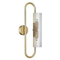 LUMION 6560/2W SUSPENTIONI LN26 281 золотой/прозрачный/металл/стекло Бра G9 2*20W 220V TORONTO