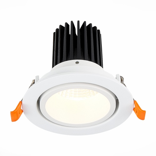 ST705.548.10 Св-к встр. Белый LED 1*10W 4000K 750Lm Ra>90 38° IP20 D102xH85 170-240V ST705.548.10 Св-к встр. Белый LED 1*10W 4000K 750Lm Ra>90 38° IP20 D102xH85 170-240V