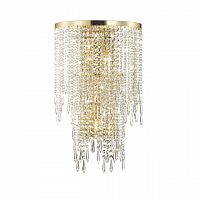 ODEON LIGHT 5028/3W MODERN ODL23 621 золотой/прозрачный металл/хрусталь Бра E14 3*40W CHOKKA