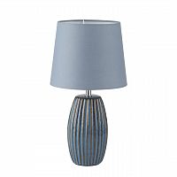 LUMION 8123/1T COMFI LN26 476 синий, керамика/текстиль Настольная лампа E27 1*60W 220V LAPUNA