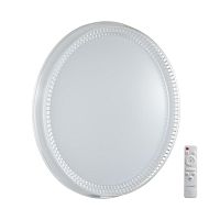 SONEX 7643/EL COLOR SN 146 Светильник пластик/белый/прозрачный LED 70Вт 3000-6000К D505 IP43 пульт ДУ DEPAX