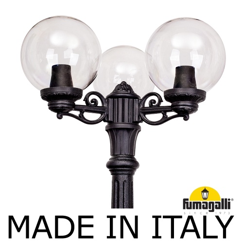 Садово-парковый фонарь FUMAGALLI RICU BISSO/G250 3L G25.157.S30.AXF1R фото 3 Садово-парковый фонарь FUMAGALLI RICU BISSO/G250 3L G25.157.S30.AXF1R фото 3