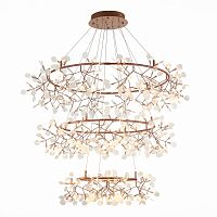 SL379.203.486 Люстра подвесная ST-Luce Медный/Белый LED 486*0,5W 3500K  (из 3-х коробок)