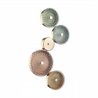 ODEON LIGHT EXCLUSIVE 5412/26WL L-VISION ODL_EX23 143 золотой/разноцветный металл/стекло Бра LED 26W 4000K CARAMELLA