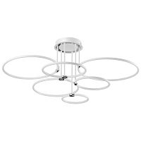 LUMION 5282/99CL LEDIO LN26 268 белый, хром Люстра потолочная с ПДУ LED 156W 3000-6000K 220V URSULA