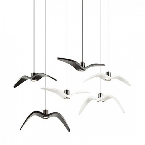 Подвесной светильник Brokis Night Birds white C фото 2
