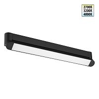 NOVOTECH 359800 OVER NT25 400 черный Светильник накладной с перекл. цв. температуры IP20 LED 24W 180-265V 2700К/3200К/4000К ITER