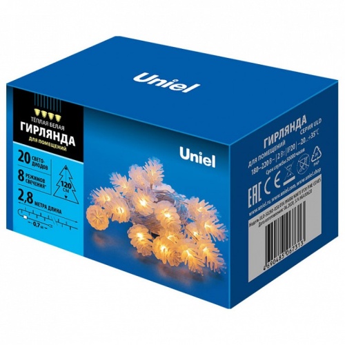 Гирлянда с насадками Uniel ULD 9582 фото 4 Гирлянда с насадками Uniel ULD 9582 фото 4
