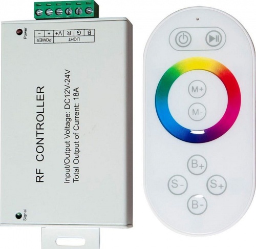 Контроллер-регулятор цвета RGB с пультом ДУ Feron LD56 21558 Контроллер-регулятор цвета RGB с пультом ДУ Feron LD56 21558