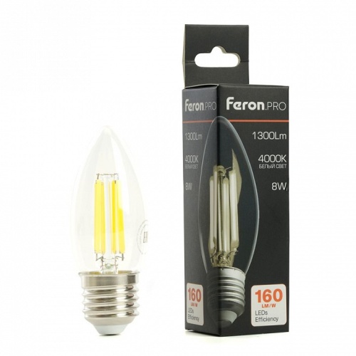Лампа светодиодная Feron LB-1208 E27 8Вт 4000K 51242 фото 4