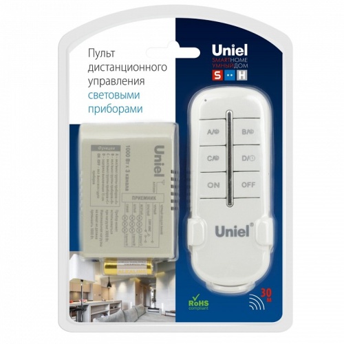 Контроллер с пультом ДУ Uniel UCH-P005 UL-00003634 фото 2 Контроллер с пультом ДУ Uniel UCH-P005 UL-00003634 фото 2
