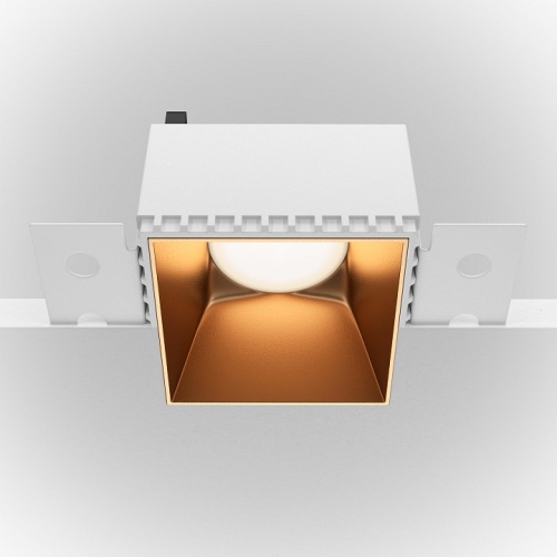 Встраиваемый светильник Maytoni Technical Share DL051-01-GU10-SQ-WMG фото 2 Встраиваемый светильник Maytoni Technical Share DL051-01-GU10-SQ-WMG фото 2