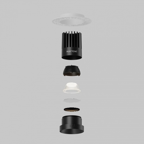 Встраиваемый светильник Maytoni Technical Dip DL121-15W-4K-TRS-B фото 8 Встраиваемый светильник Maytoni Technical Dip DL121-15W-4K-TRS-B фото 8