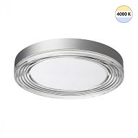 SONEX 7728/76L MITRA LED SN 541 Светильник металл/акрил/серебро/прозрачный LED 76Вт 4000K D400 IP20 INFINITA