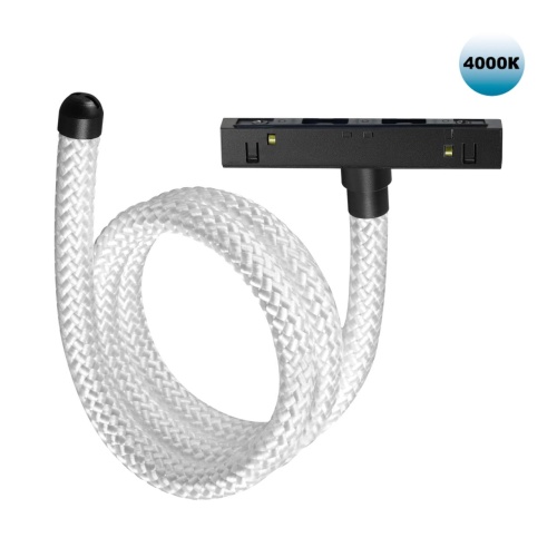 NOVOTECH 359333 KONST NT24 142 черный Светильник трековый для низковольтного шинопровода FLUM IP20 LED 14W 4000K 48V 1360Лм RAMO