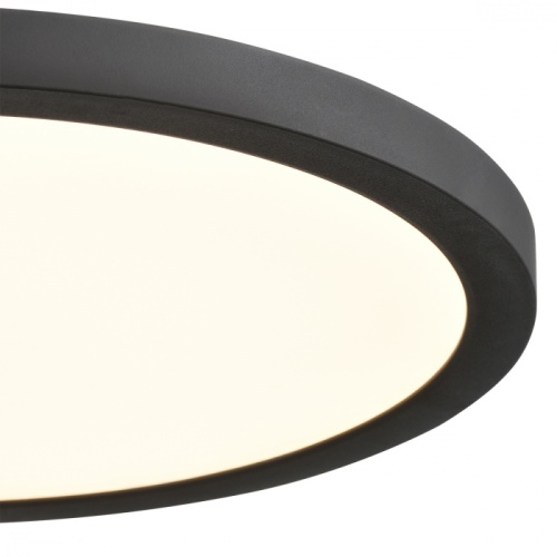 SONEX 7788/24L MITRA LED SN 537 Светильник пластик/белый/черный LED 24Вт 3000/4000/6500К D300 IP44 CCT/датчик движения NEBULA BLACK фото 5