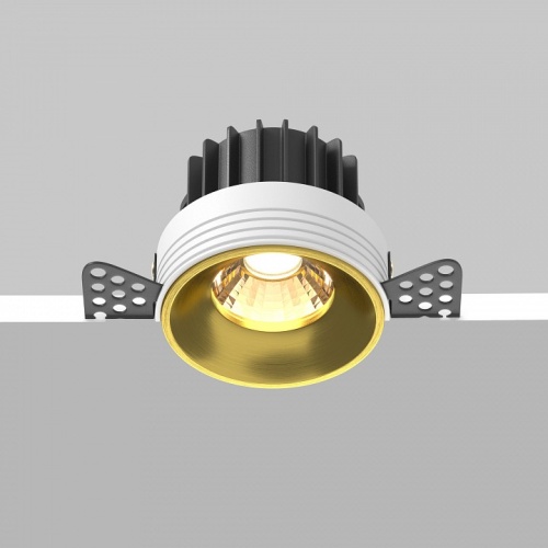 Встраиваемый светильник Maytoni Technical Round DL058-12W3K-TRS-BS фото 3 Встраиваемый светильник Maytoni Technical Round DL058-12W3K-TRS-BS фото 3
