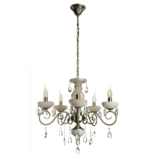 Подвесная люстра Arte Lamp ONYX RED A9591LM-5AB Подвесная люстра Arte Lamp ONYX RED A9591LM-5AB