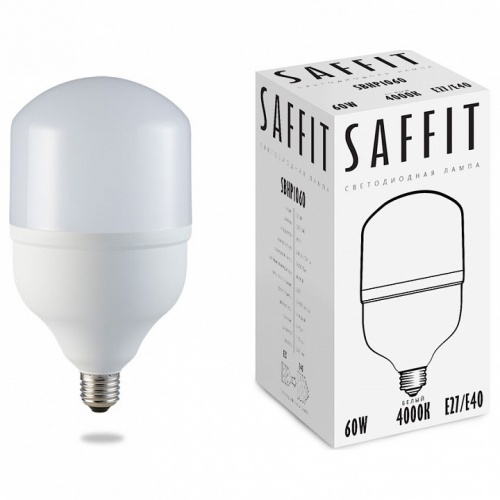 Лампа светодиодная Feron Saffit SBHP1060 E27-E40 60Вт 4000K 55096 Лампа светодиодная Feron Saffit SBHP1060 E27-E40 60Вт 4000K 55096