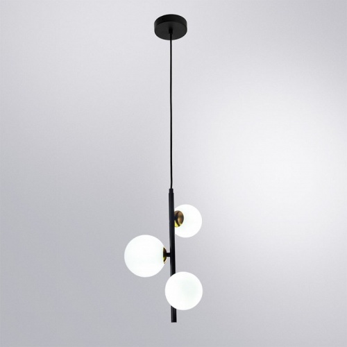 Подвесной светильник Arte Lamp GEMINI A2243SP-3BK фото 3 Подвесной светильник Arte Lamp GEMINI A2243SP-3BK фото 3