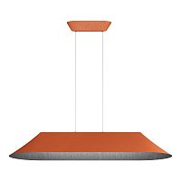 SL3001.823.01 Светильник подвесной ST-Luce Оранжевый,Серый/Оранжевый,Серый LED 1*32W 3000K