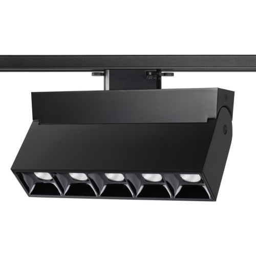 NOVOTECH 358324 PORT NT19 234 черный Светильник трековый однофазный трехжильный IP33 LED 4000К 25W 110-265V EOS