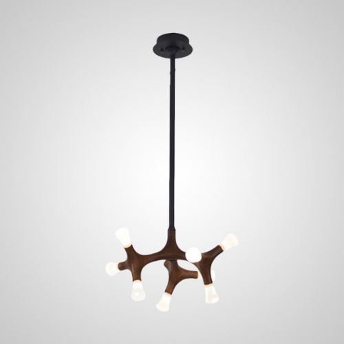 Потолочная люстра SANTANA L18 Light brown фото 17