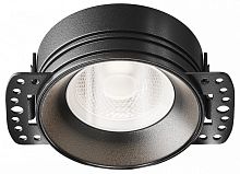 Встраиваемый светильник Maytoni Technical Flint DL101-GU10-TRS-B