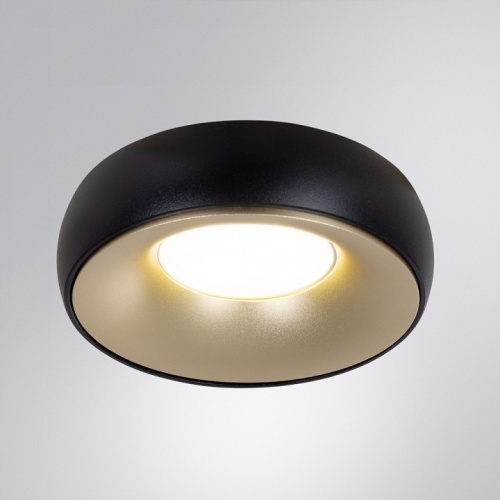 Точечный встраиваемый светильник Arte Lamp HEZE A6666PL-1BK фото 2