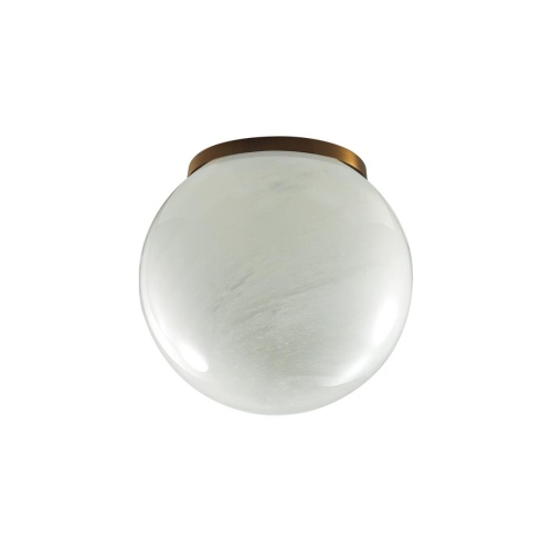 ODEON LIGHT 7109/1CA MIDCENT ODL26 519 Потолочный светильник бронзовый/белый/стекло/металл IP20 E14 5W 220-240V MAGIA