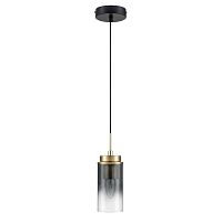 LUMION 8101/1A COMFI LN26 407 черный/бронза металл/стекло Подвес Е14 1*40W 220V ISHA