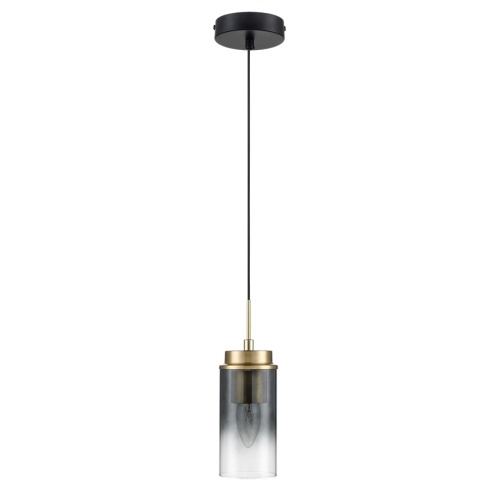 LUMION 8101/1A COMFI LN26 407 черный/бронза металл/стекло Подвес Е14 1*40W 220V ISHA